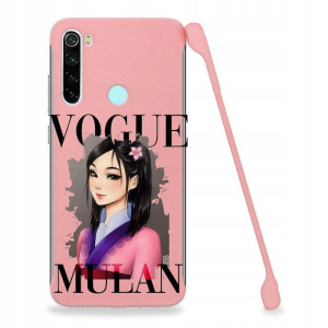 Etui Coby RÓŻOWY do XIAOMI REDMI NOTE 8 Top Wzory
