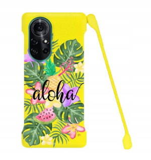 Etui Coby ŻÓŁTY do HUAWEI NOVA 8 PRO Serialowe Wz