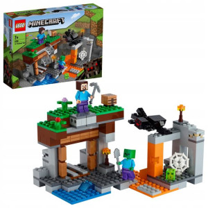 LEGO Minecraft „Opuszczona” kopalnia 21166