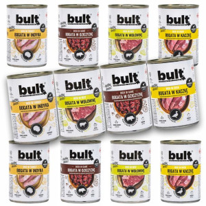 Bult Mokra Karma Puszka Dla Psa Mix Smaków 12x400g