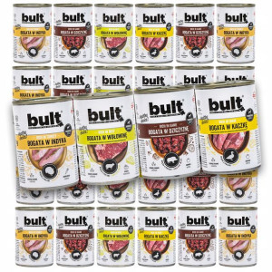 Bult Mokra Karma Puszka Dla Psa Mix Smaków 24x400g