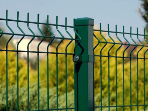 Panel ogrodzeniowy 3D economic 1,53 m / 2,5 m zielony 75 x 200 mm