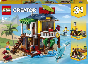 LEGO Creator 3w1 Domek surferów na plaży 31118