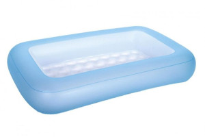 Basen dmuchany dla dzieci 2+ BESTWAY Prostokątny 165x104x25cm + Dmuchane dn