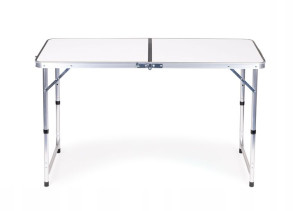 Stolik Turystyczny Kemping 60x119,5x69,5cm Biały