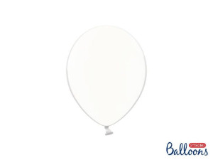 Balony Strong 23cm, Crystal Clear, przeźroczyste 100 szt.