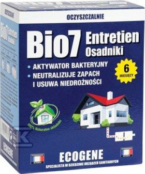 Preparat BIO7 ENTRETIEN EKSPLOATACJA 480G do osadników