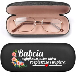 Etui Na Okulary Prezent Na DZIEŃ BABCI RÓŻNE WZORY