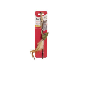Camon Cat Toy Wędka Matatabi z Myszką Kocimiętką 25 cm