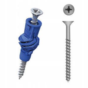 KOŁEK UNIWERSALNY 4ALL 10x50mm WKRĘT 6x60mm 25szt