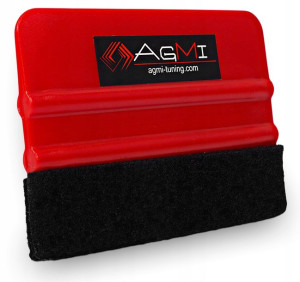Rakla Z Filcem Do Aplikacji Folii Szyb Carbon Mat