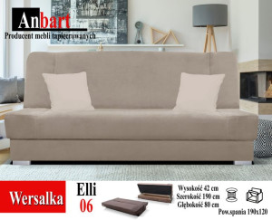 Wersalka Sofa Rozkladana Kanapa Łóżko Okazja Hit !
