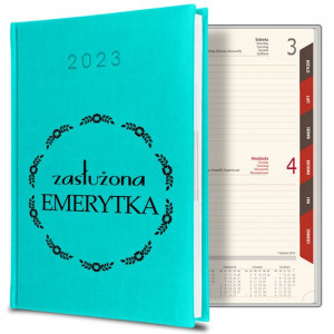Kalendarz Planer 2023 Zasłużonych Emerytek Wzór