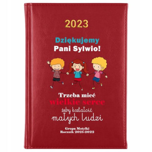 KALENDARZ Planer A5 2023 Prezent dla NAUCZYCIELA