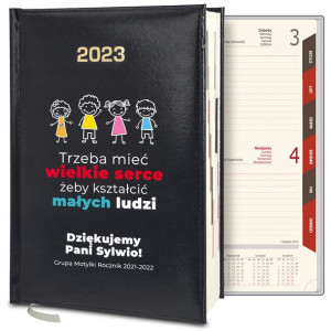 KALENDARZ Planer A5 2023 Prezent dla NAUCZYCIELA