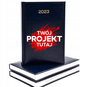 ZESTAW 10 KALENDARZY Twoje Logo Dzienny A5 2023