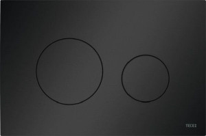 Tece Loop Przycisk Czarny Mat Płytka Stelaża Wc