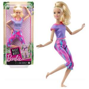 Barbie Lalka Made to Move gimnastyczka joga GXF04