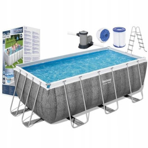 Basen Stelażowy Ogrodowy 412 x 201 x 122cm Bestway 56722