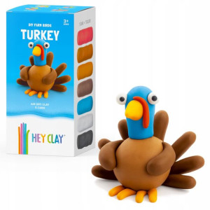 TM Toys Hey Clay Masa plastyczna - Indyk HCL50163