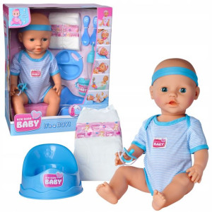 SIMBA New Born Baby Lalka Chłopiec 43 cm 503-0044