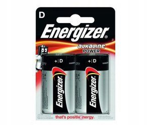 Bateria alk. LR20 ENERGIZER POWER B2 1,5V Alkaline