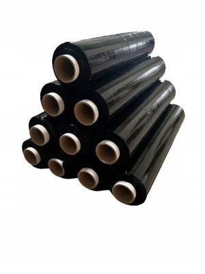 MOCNA Folia STRETCH STRECZ czarna 10x3kg 30kg