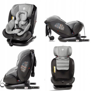 Caretero Mundo Fotelik Samochodowy Obrotowy 0-36kg