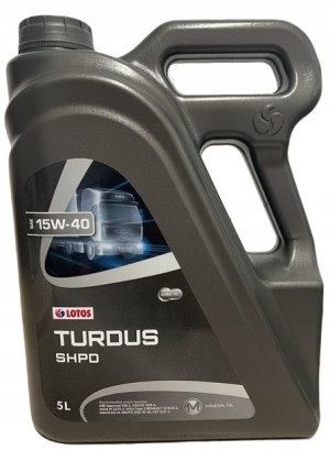Olej Silnikowy Lotos Turdus 5l 15w40 Acea E5
