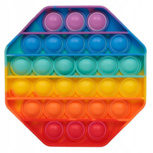 Zabawka Sensoryczna Push Pop It Gniotek Rainbow