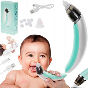 Aspirator Elektryczny Do Nosa Odciągacz Kataru