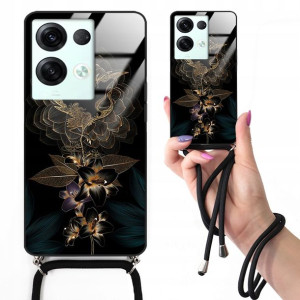 Etui Cross Glam do OPPO RENO 8 Eleganckie Wzory