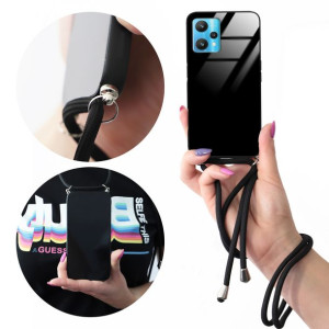 Etui Cross Glam do REALME 9 PRO Czarny Sznurek