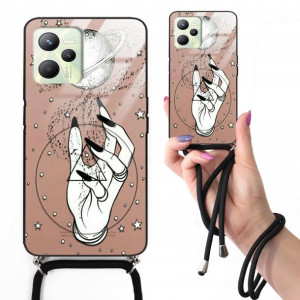 Etui Cross Glam do REALME C35 Case Modne Top Wzory