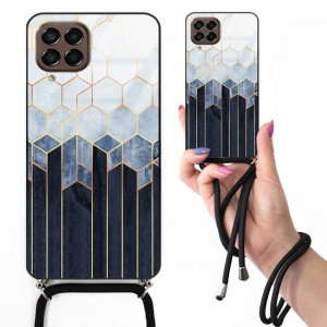 Etui Cross Glam do SAMSUNG M33 5G Marmurki Wzory