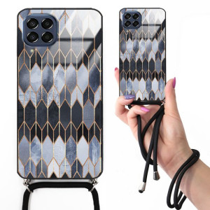 Etui Cross Glam do SAMSUNG M53 5G Marmurki Wzory