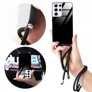 Etui Cross Glam do SAMSUNG S21 ULTRA Case Czarny