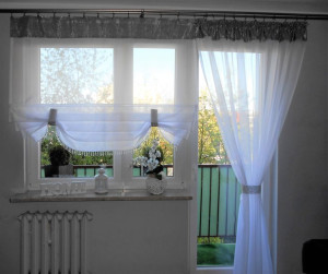 Komplet W Balkon Z Panelem Na Karnisz 240 Cm