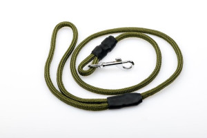 Smycz miejska 4WILD fi 8 mm - 120 cm - Khaki