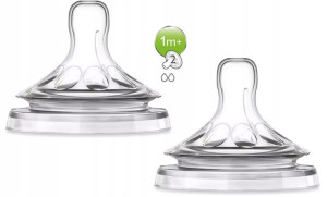 Avent Natural Smoczek Do Butelki Antykolkowy 1m+