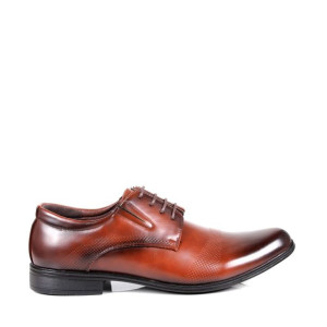 Męskie Buty Wizytowe Pantofle Badoxx Mxc480 Brązowe