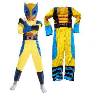 Strój Przebranie Wolverine Superbohater 134/140 Xl