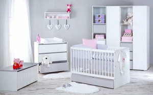 Meble Dziecięce Zestaw Klupś Dalia Grey