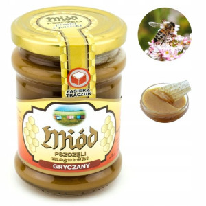 NATURALNY Miód Gryczany 330g INTENSYWNY NA SERCE