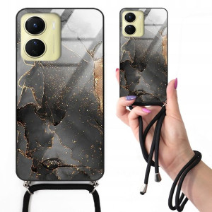 Etui Cross Glam do VIVO Y16 4G Marmurki Top Wzory