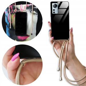 Etui Cross Glam do XIAOMI MI 12 LITE Złoty Sznur
