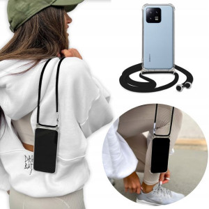 Etui Crossbody + Czarny Sznurek do XIAOMI 13 PRO