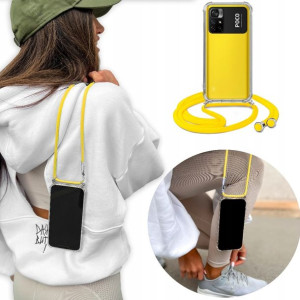 Etui Crossbody + Sznurek do XIAOMI POCO M4 PRO 4G
