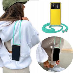 Etui Crossbody + Sznurek do XIAOMI POCO M4 PRO 4G