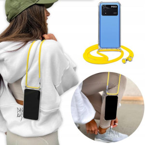 Etui Crossbody + Sznurek do XIAOMI POCO M4 PRO 5G